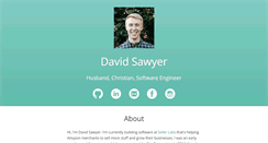 Desktop Screenshot of david-sawyer.com