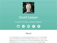 Tablet Screenshot of david-sawyer.com